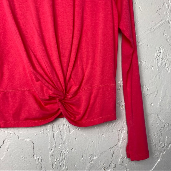 Calia Crop long sleeve Pink top - Picture 4 of 9